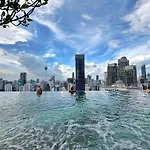 Axon Bukit Bintang Cozy 1Br Suite With Klcc View