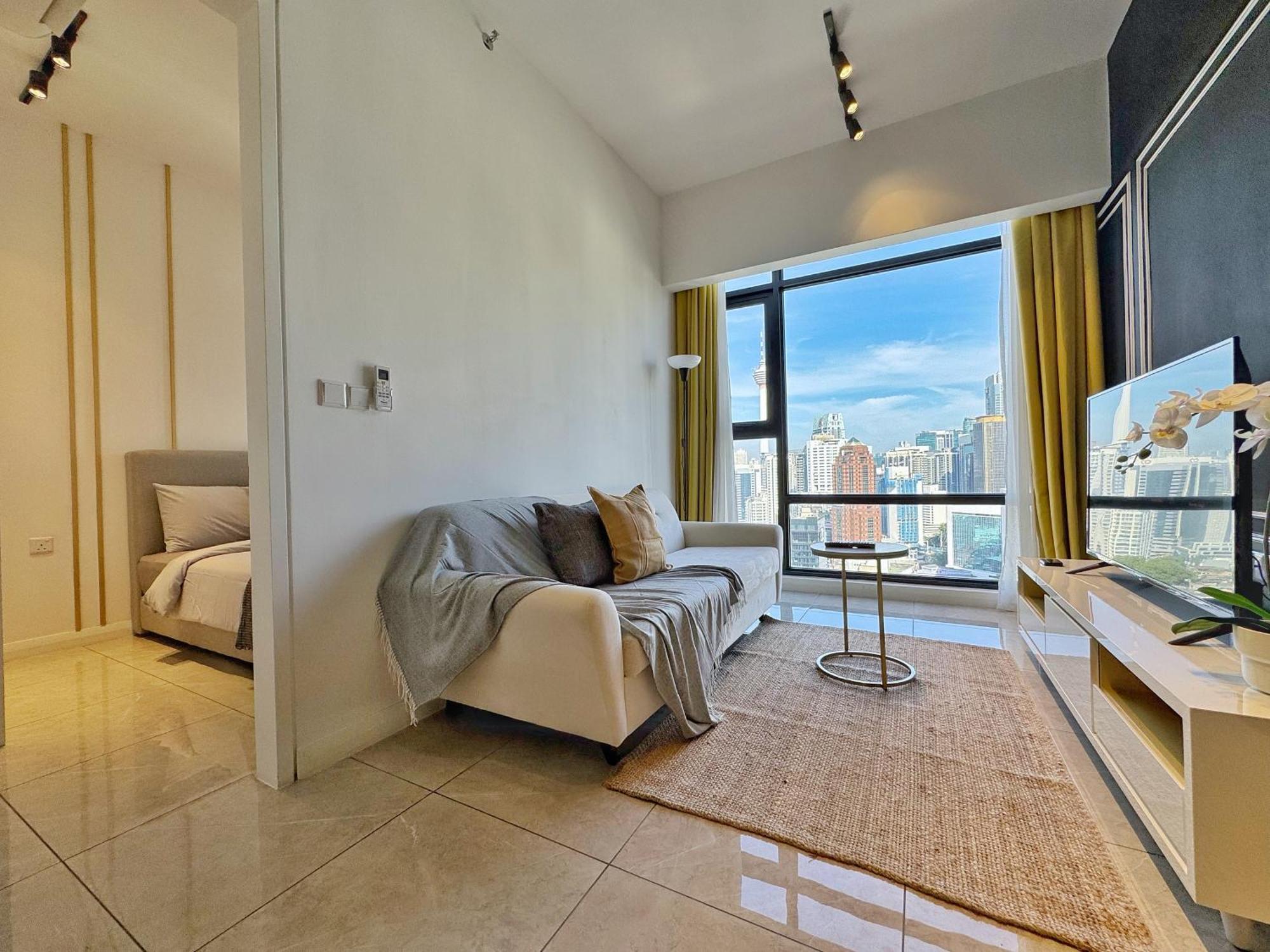 Pangsapuri Axon Bukit Bintang Cozy 1br With Klcc View *